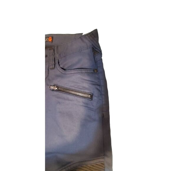 G by Guess Jeans Drexel Skinny Fit Size 29 Dark Blue Wash with black accent Stre - Picture 4 of 6